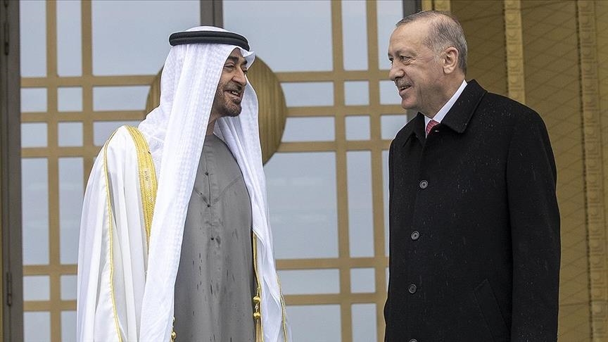 أردوغان يؤكد لمحمد بن زايد دعم أمن وسيادة الإمارات