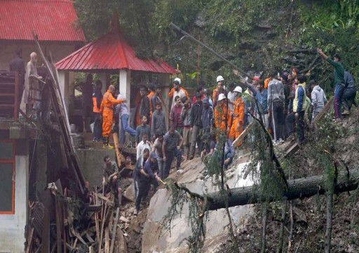 وفاة نحو 41 شخصا جراء هطول أمطار غزيرة شمالي الهندية