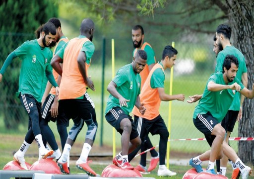 منتخبنا الوطني يتدرب استعداداً لدوري الـ16 من البطولة الآسيوية