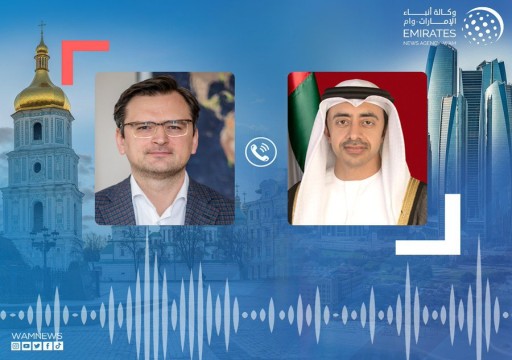 عبدالله بن زايد يبحث مع نظيره الأوكراني التطورات على الساحة الأوكرانية