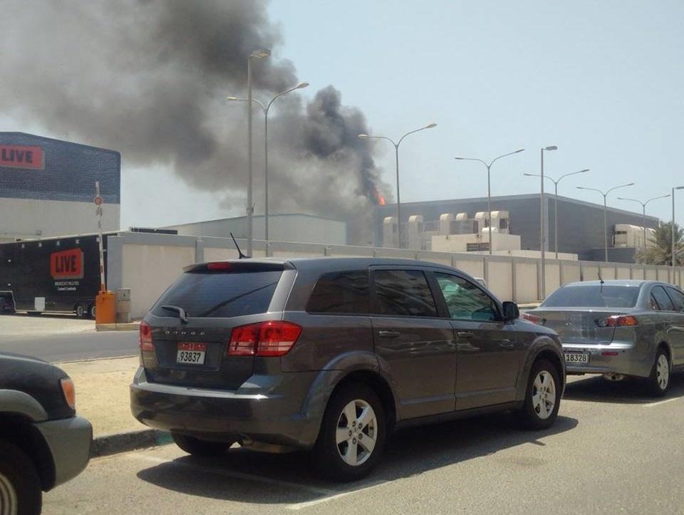 الحريق الثالث خلال ساعات.. إخماد نيران في مبنى تلفزيون أبوظبي