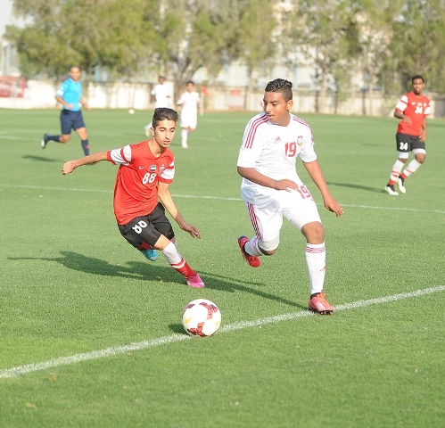 "أبيض الناشئين" يفوز على أهلي دبي في مباراة ودية                            