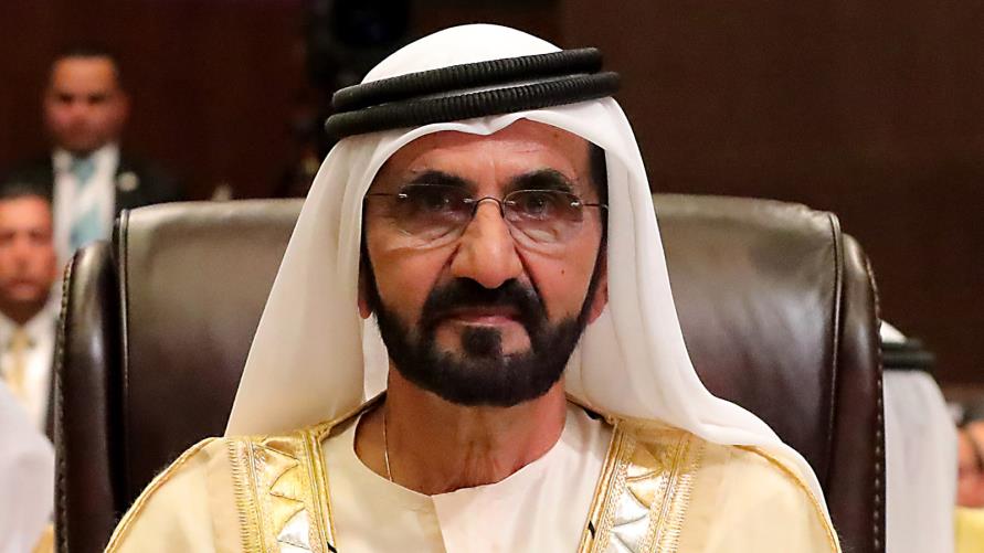 محمد بن راشد يستقبل وزير الداخلية السعودي