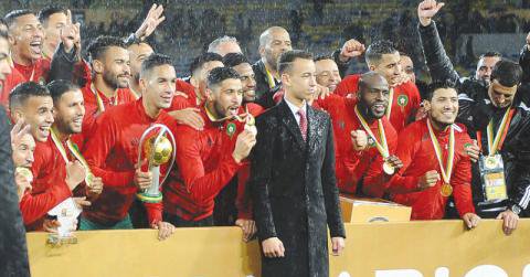 المغرب يتوج بكأس أمم أفريقيا بتغلبة على نظيرة النيجيري برباعية نظيفة