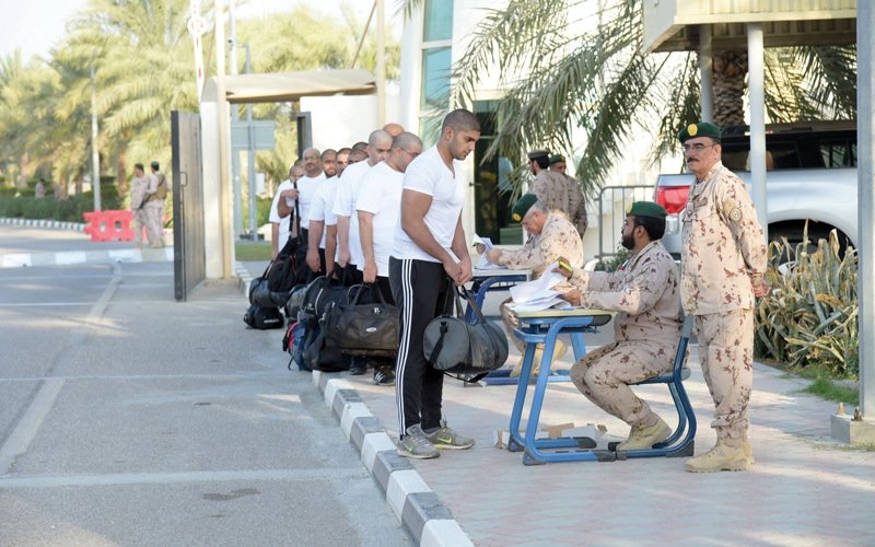 مراكز تدريب القوات المسلحة تستقبل الدفعة التاسعة