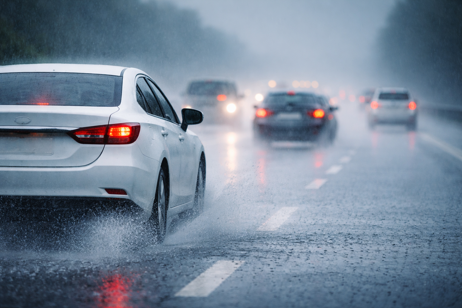 "شرطة دبي": تحديد آلية التعامل مع أضرار المركبات بسبب الطقس