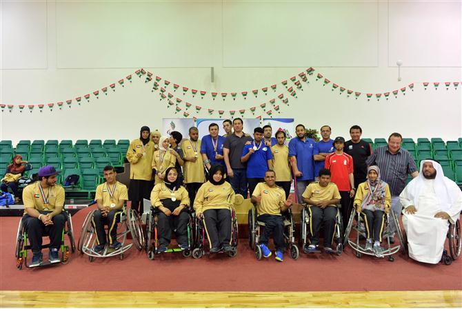 اختتام بطولة الدولة لكرة الطاولة للمعاقين