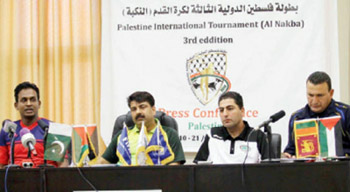 المنتخب الفلسطيني يفوز على نظيره الباكستاني في بطولة "النكبة"